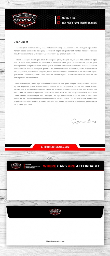 Afford-It Auto Sales logo design by mattlyn