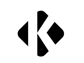 K logo design by Shailesh