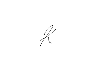 K logo design by .::ngamaz::.