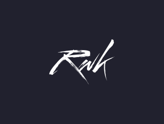 K logo design by goblin