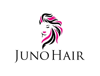 Juno Hair logo design by AamirKhan