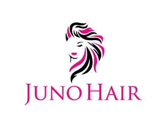 Juno Hair logo design by AamirKhan