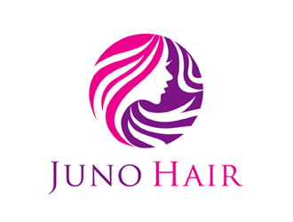 Juno Hair logo design by ingepro