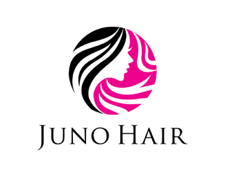 Juno Hair logo design by ingepro