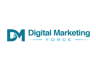 Digital Marketing Force logo design by PRN123