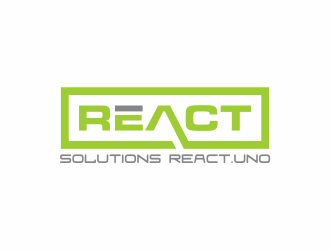REACT logo design by hopee