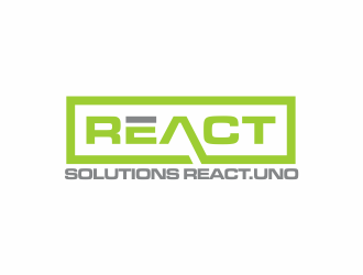 REACT logo design by hopee