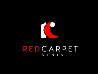 Red Carpet Events logo design by Louseven
