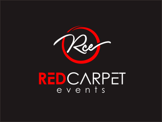 Red Carpet Events logo design by YONK