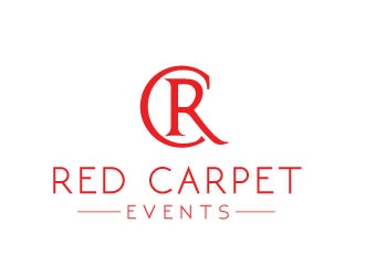 Red Carpet Events logo design by Conception