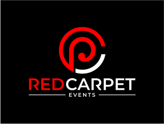 Red Carpet Events logo design by mutafailan