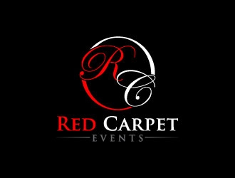 Red Carpet Events logo design by J0s3Ph