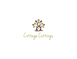 Cottage Cuttings logo design by logitec