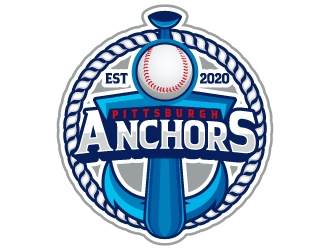 Pittsburgh Anchors logo design by Aelius