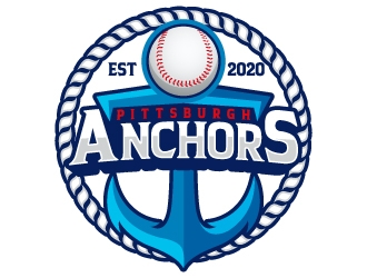 Pittsburgh Anchors logo design by Aelius