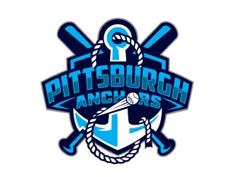Pittsburgh Anchors logo design by Conception