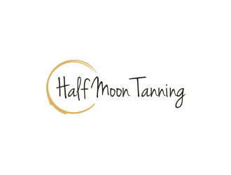 Full Moon Tanning logo design by Barkah