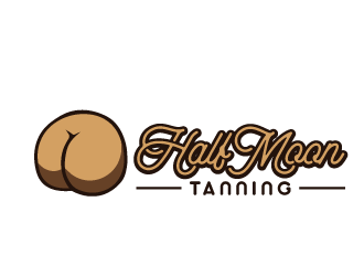 Full Moon Tanning logo design by tec343