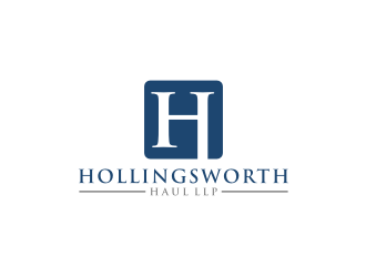 Hollingsworth Haul LLP  logo design by bricton