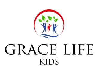 Grace Life Kids logo design by jetzu