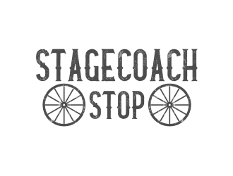 Stagecoach Stop logo design by GemahRipah