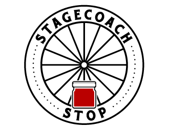 Stagecoach Stop logo design by Ultimatum
