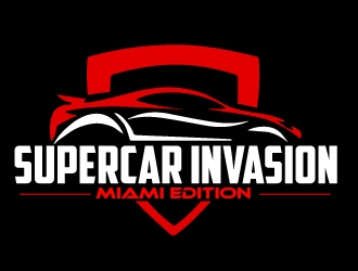 Supercar Invasion Miami Edition  logo design by AamirKhan