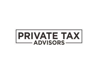 Private Tax Advisors logo design by Greenlight