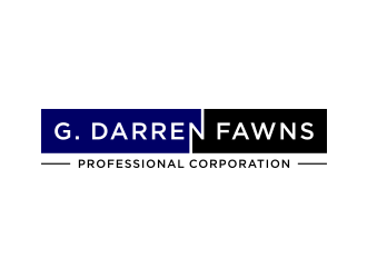 G. Darren Fawns Professional Corporation logo design by Zhafir