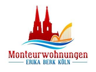 Monteurwohnungen Erika Berk Köln logo design by uttam