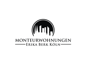 Monteurwohnungen Erika Berk Köln logo design by mbamboex