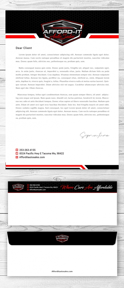 Afford-It Auto Sales logo design by mattlyn
