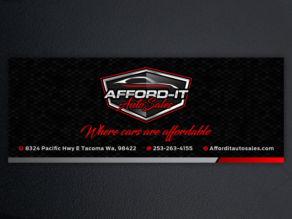 Afford-It Auto Sales logo design by KHAI
