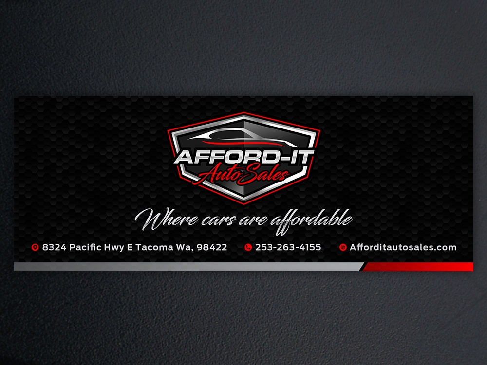 Afford-It Auto Sales logo design by KHAI