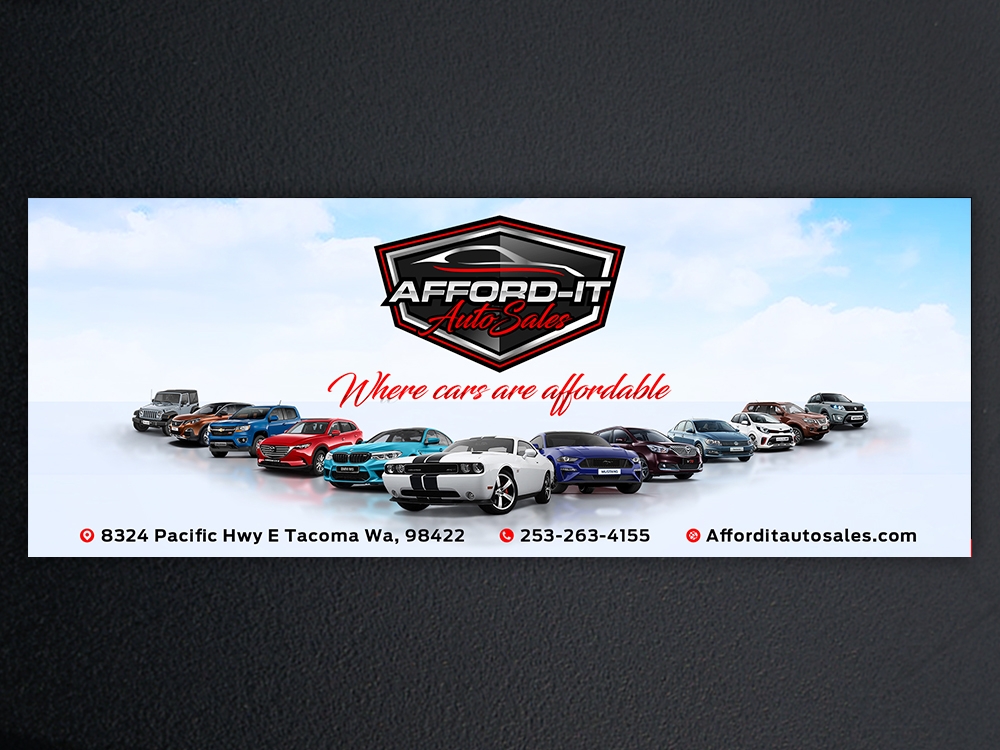 Afford-It Auto Sales logo design by KHAI