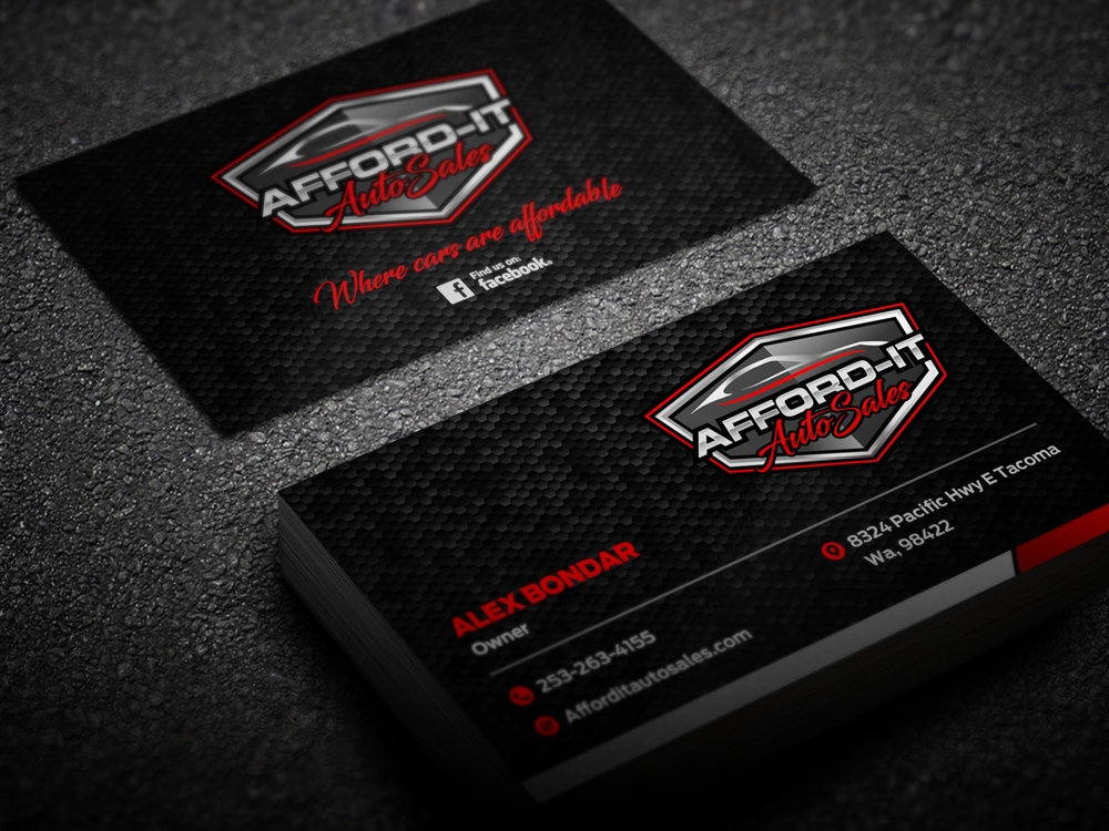 Afford-It Auto Sales logo design by KHAI