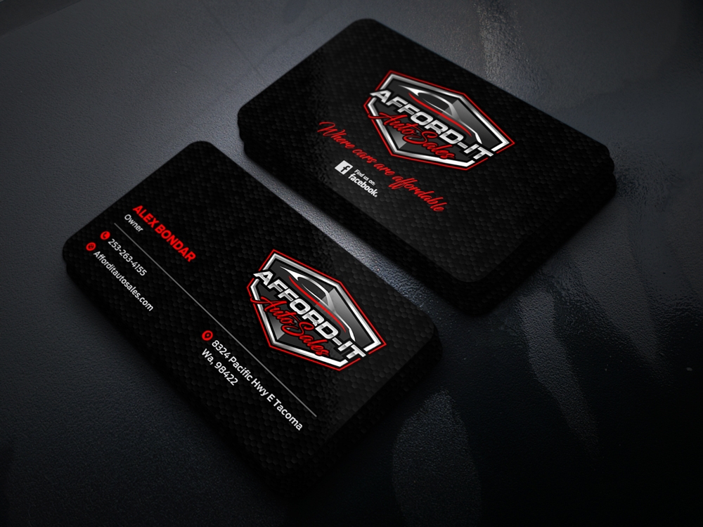 Afford-It Auto Sales logo design by KHAI