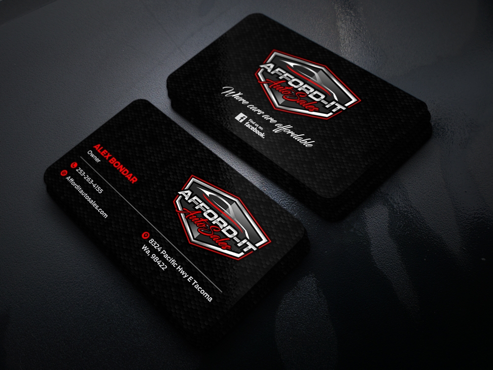 Afford-It Auto Sales logo design by KHAI