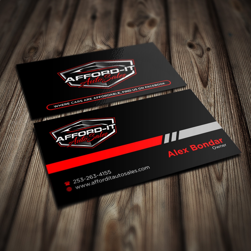 Afford-It Auto Sales logo design by mletus
