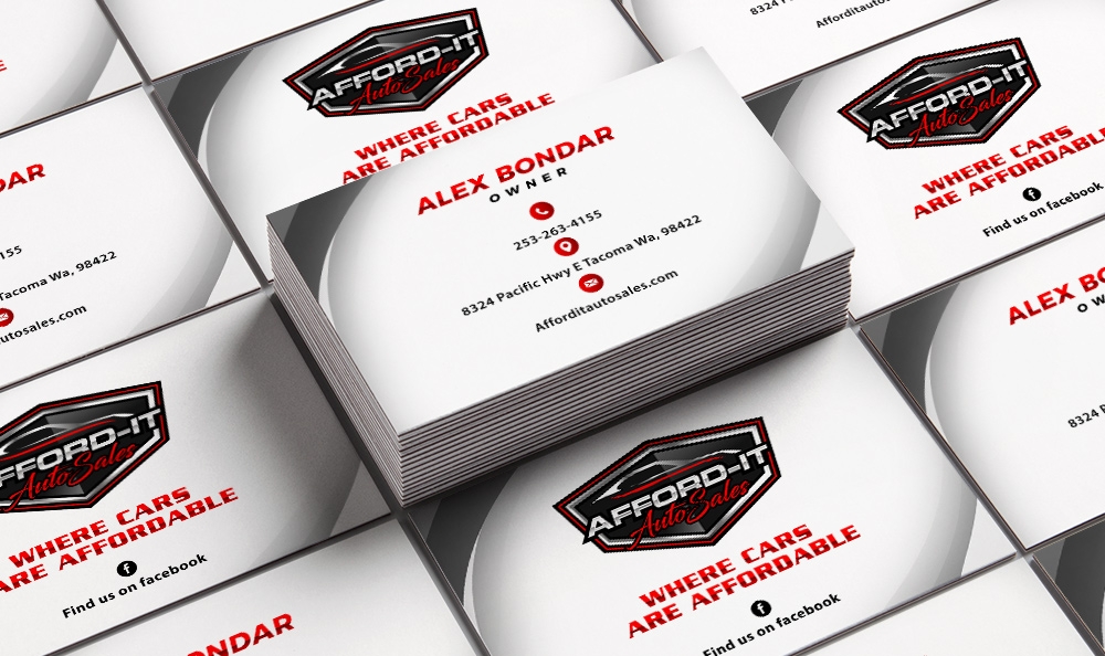 Afford-It Auto Sales logo design by Frenic