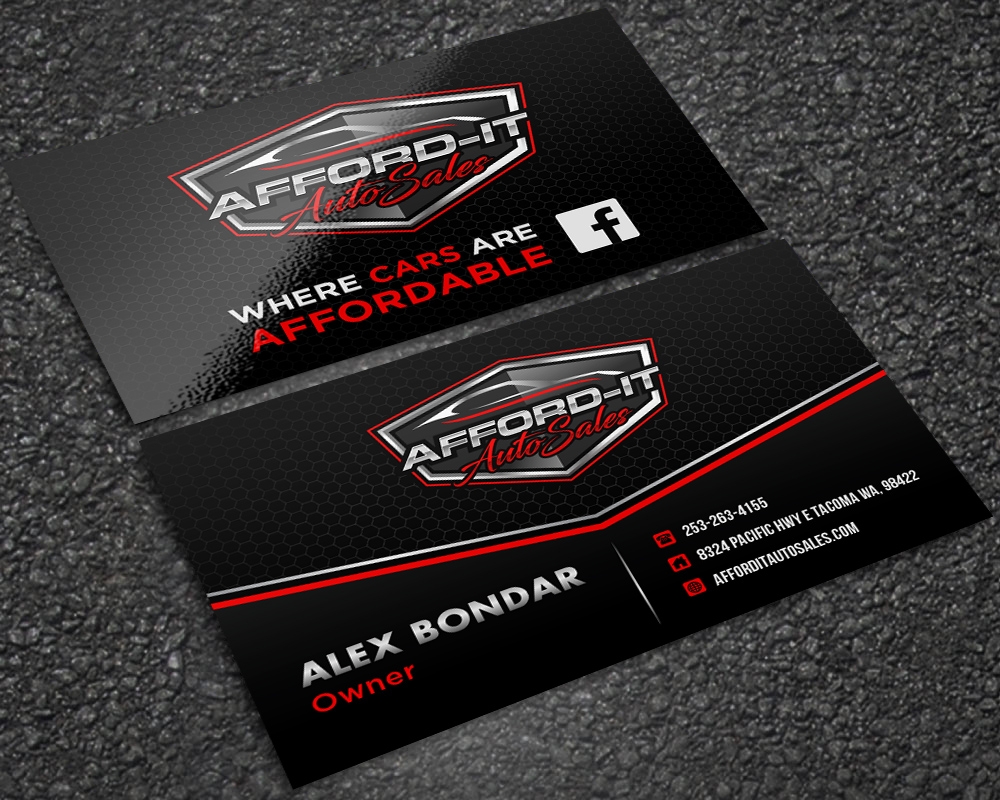Afford-It Auto Sales logo design by mattlyn