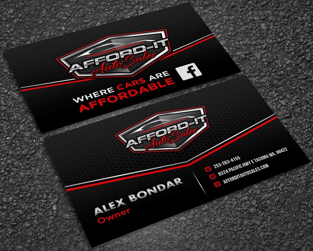 Afford-It Auto Sales logo design by mattlyn