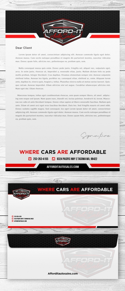 Afford-It Auto Sales logo design by mattlyn