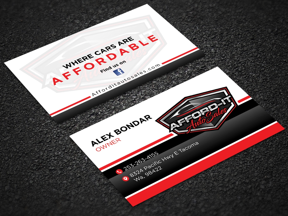 Afford-It Auto Sales logo design by aRBy