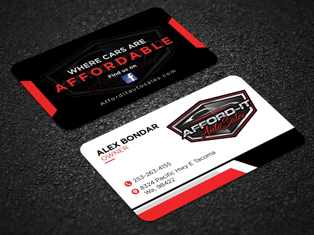 Afford-It Auto Sales logo design by aRBy