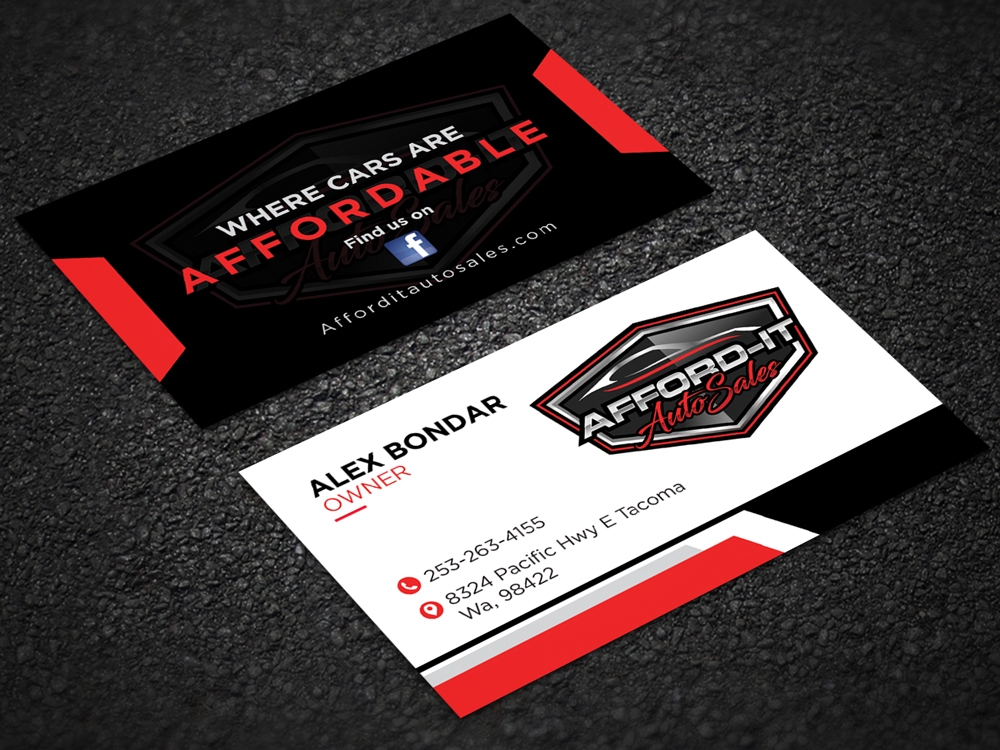 Afford-It Auto Sales logo design by aRBy