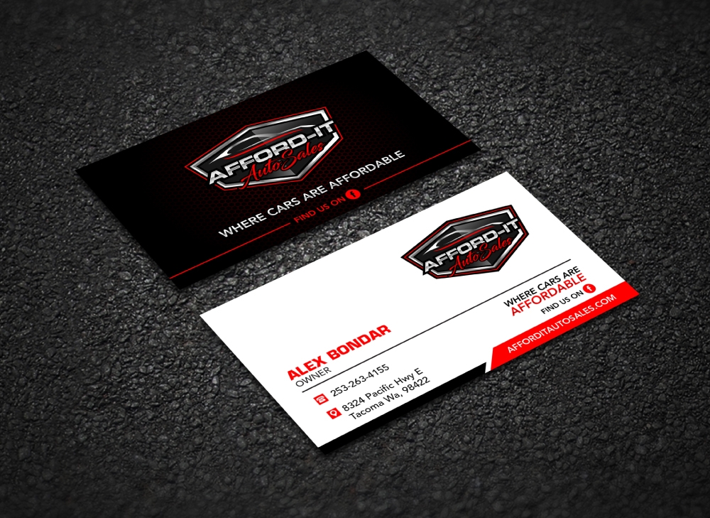 Afford-It Auto Sales logo design by LogOExperT