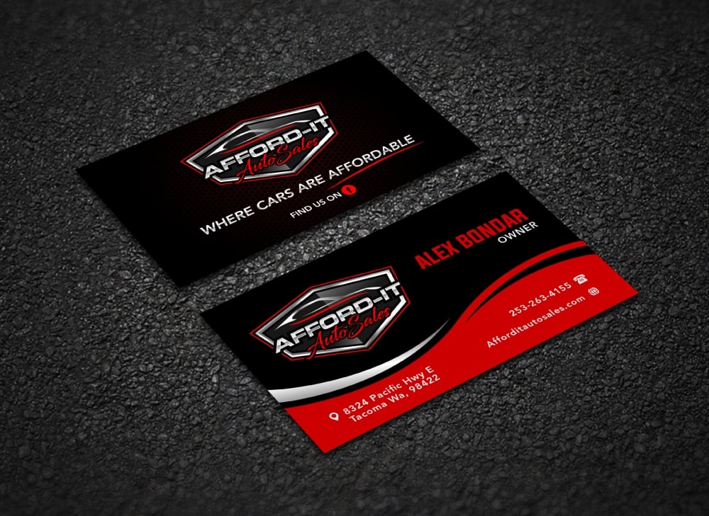 Afford-It Auto Sales logo design by LogOExperT