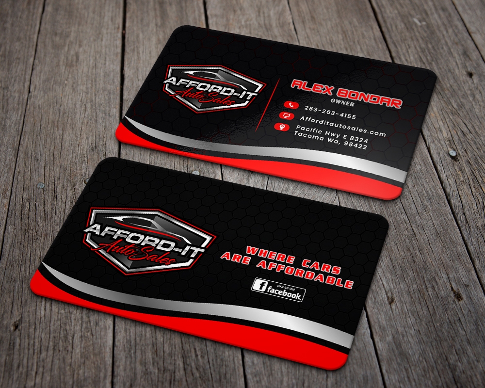 Afford-It Auto Sales logo design by MastersDesigns