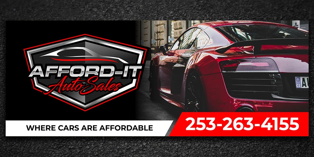 Afford-It Auto Sales logo design by Boomstudioz